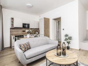 Pronájem bytu 1+kk, Praha, Pobřežní, 35 m2
