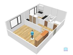Pronájem bytu 1+1, Tachov, Žižkova, 30 m2