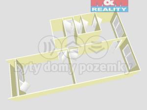 Prodej bytu 2+1, Jirkov, Krušnohorská, 63 m2