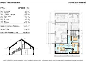 Prodej bytu 4+kk, Bučovice, Sokolovská, 84 m2