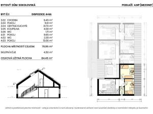 Prodej bytu 4+kk, Bučovice, Sokolovská, 84 m2