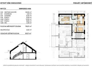 Prodej bytu 4+kk, Bučovice, Sokolovská, 81 m2