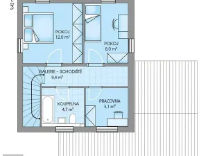 Prodej rodinného domu, Nymburk, 98 m2