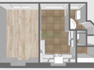Pronájem bytu 2+kk, Praha - Nusle, U Slovanské pojišťovny, 47 m2