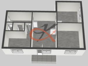 Pronájem bytu 3+1, Rožnov pod Radhoštěm, Travinářská, 60 m2