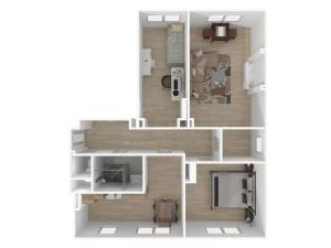 Prodej bytu 3+1, Trstěnice, 72 m2