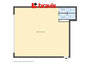 Pronájem kanceláře, Brno - Staré Brno, Hybešova, 105 m2