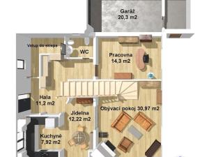 Prodej rodinného domu, Druztová, 160 m2