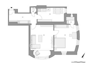 Prodej bytu 3+1, Praha - Smíchov, Na Václavce, 74 m2