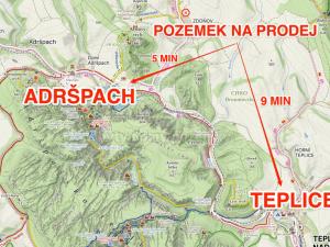 Prodej pozemku pro bydlení, Teplice nad Metují - Zdoňov, 3213 m2