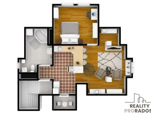 Pronájem bytu 2+kk, Teplice, Plzeňská, 70 m2