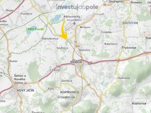 Prodej komerčního pozemku, Sedlnice, 3444 m2