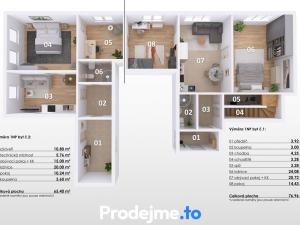 Prodej rodinného domu, Kostelec, 186 m2