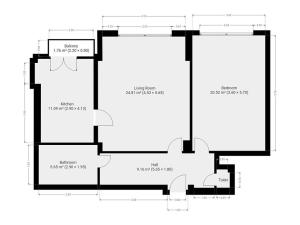 Pronájem bytu 2+1, Praha - Střešovice, Za Hládkovem, 70 m2