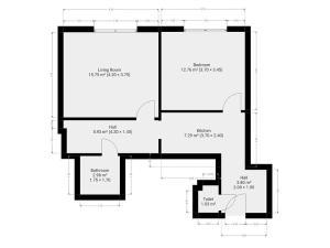 Pronájem bytu 2+kk, Praha - Libeň, U skládky, 51 m2
