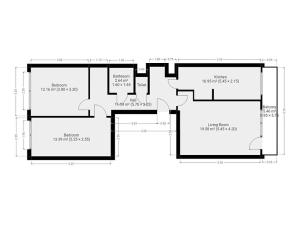 Pronájem bytu 3+1, Praha - Horní Měcholupy, Parmská, 72 m2