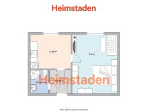 Pronájem bytu 1+1, Havířov - Město, Klidná, 25 m2