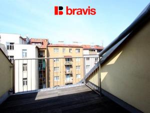 Pronájem bytu 1+kk, Brno - Veveří, Lidická, 42 m2