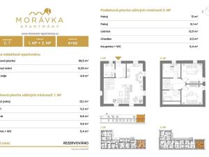 Prodej bytu 4+kk, Malá Morávka, 99 m2
