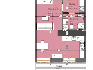 Prodej bytu 1+kk, Vrbno pod Pradědem, Žižkova, 40 m2