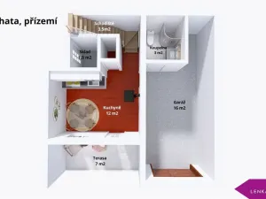 Prodej chaty, Mladecko, 82 m2