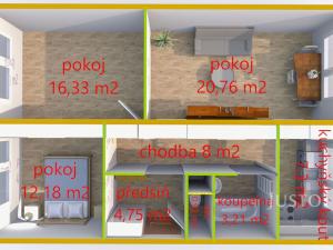 Prodej bytu 3+kk, Uherské Hradiště, náměstí Republiky, 75 m2