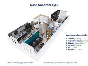 Prodej bytu 2+1, Praha - Žižkov, Biskupcova, 72 m2