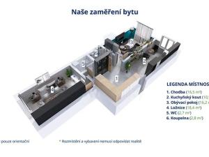Prodej bytu 2+1, Praha - Žižkov, Biskupcova, 72 m2