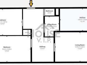 Prodej bytu 3+1, Kladno, Norská, 76 m2