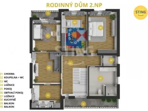 Prodej vily, Vřesina, 300 m2