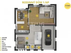 Prodej rodinného domu, Vřesina, 300 m2