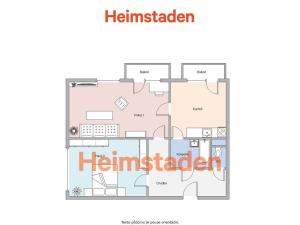 Pronájem bytu 2+1, Frýdek-Místek - Místek, Československé armády, 62 m2