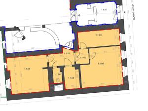 Pronájem kanceláře, Praha - Vinohrady, Mánesova, 81 m2
