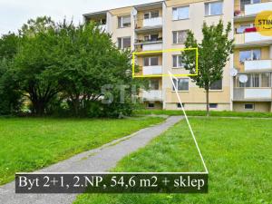 Pronájem bytu 2+1, Olomouc - Povel, V křovinách, 54 m2