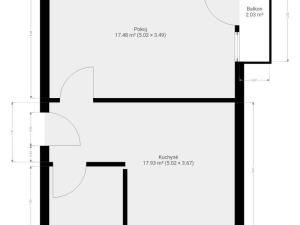 Pronájem bytu 1+1, Brno, Musorgského, 32 m2