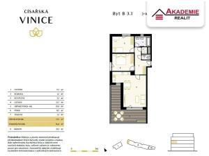Prodej bytu 3+kk, Praha - Smíchov, Podbělohorská, 99 m2