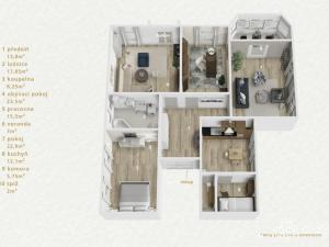 Prodej bytu 4+1, Karlovy Vary, Brožíkova, 128 m2