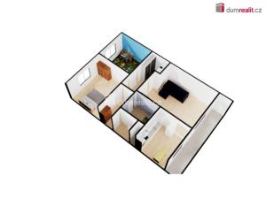 Prodej bytu 3+1, Praha - Prosek, Veltruská, 62 m2