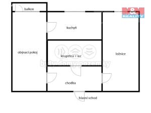 Prodej bytu 2+1, Příbor, Frenštátská, 50 m2