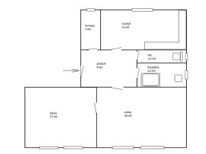 Prodej bytu 2+1, Karlovy Vary, Vítězná, 72 m2