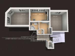 Pronájem bytu 2+1, České Budějovice, Jírovcova, 74 m2