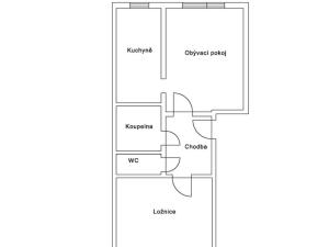 Prodej bytu 2+1, Mariánské Lázně - Úšovice, Kubelíkova, 46 m2