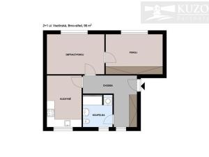 Pronájem bytu 2+1, Brno, Vsetínská, 56 m2