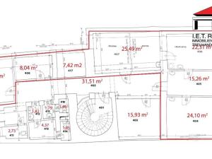 Pronájem ordinace, Brno, Orlí, 160 m2