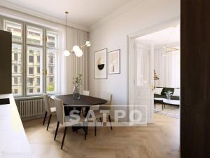 Prodej bytu 3+1, Praha - Vinohrady, Polská, 121 m2