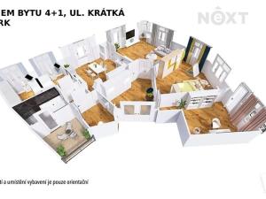 Pronájem bytu 4+1, Šumperk, Krátká, 190 m2