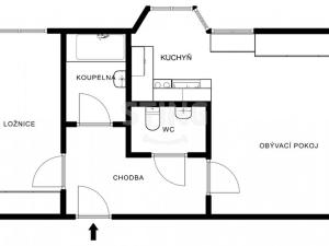 Prodej bytu 2+kk, Želetava, Sadová, 60 m2