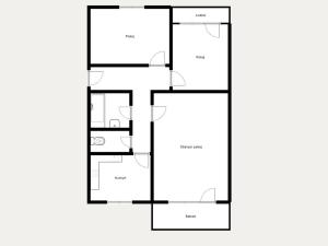 Prodej bytu 3+1, Třebechovice pod Orebem, Palackého, 64 m2