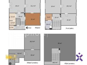 Prodej rodinného domu, Nymburk, Pístecká, 268 m2