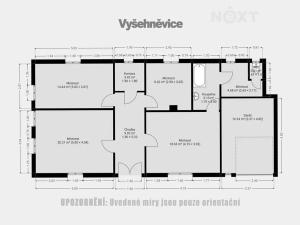 Prodej rodinného domu, Vyšehněvice, 100 m2